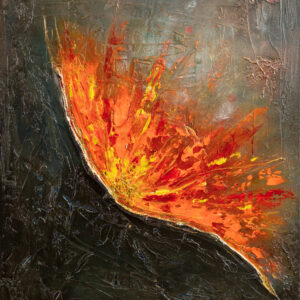 ‘Ode to The Fire’ series, titled“ Inner Spark”