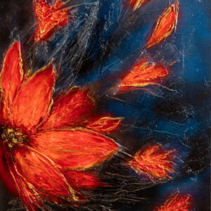 ‘Ode to The Fire’ series, titled“ Queen Of The Night”